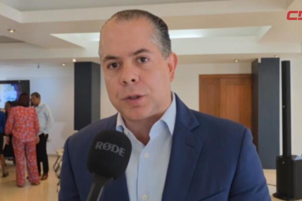 José Octavio Reinoso, presidente de la Asociación de Comerciantes del Centro Histórico de Santiago.
