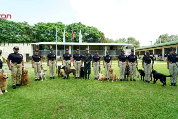 DNCD celebró la graduación de su IV promoción de Binomios Caninos.