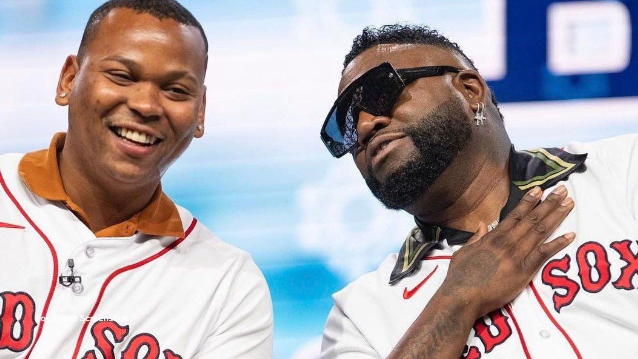 David Ortiz y Rafael Devers