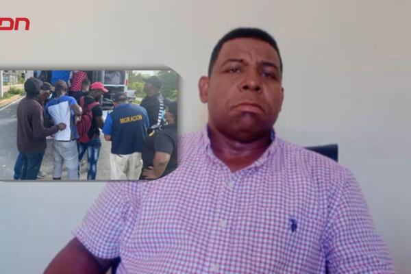Adolfo Valenzuela, productor agrícola que denuncia detenciones arbitrarias de trabajadores haitianos. 