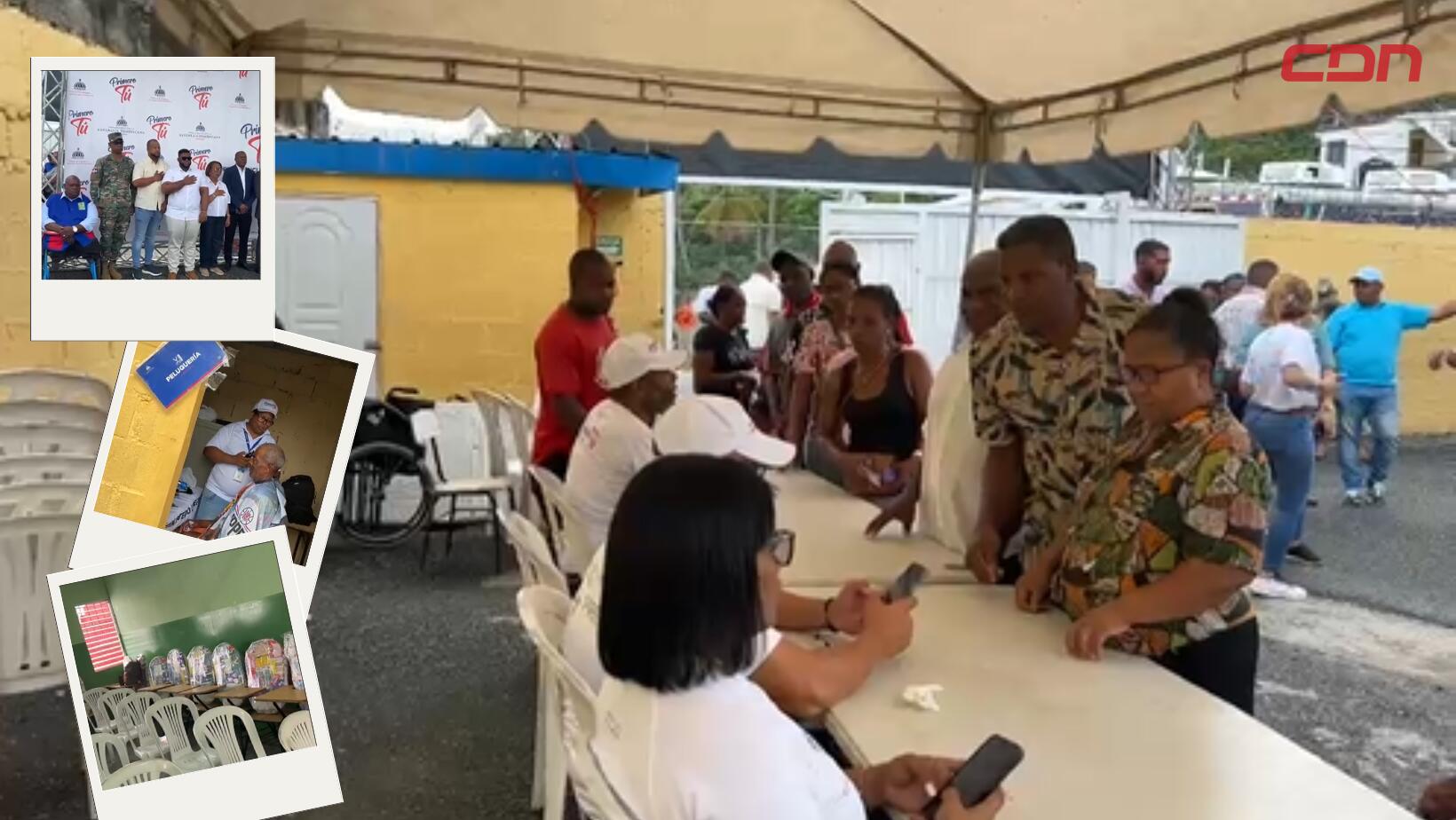 Director de Propeep encabeza operativo social en Villa Altagracia