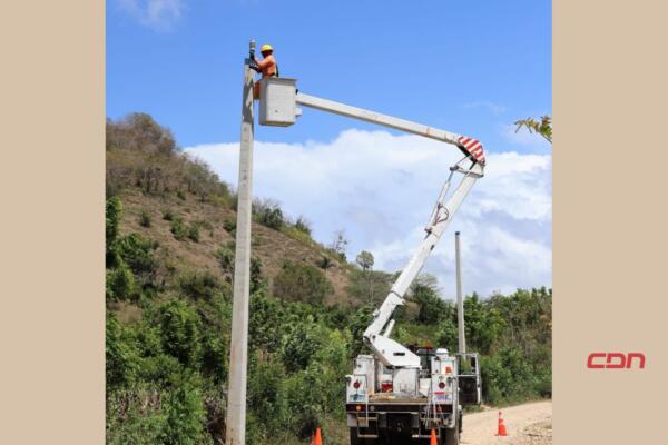 Los trabajos realizados incluyeron la instalación de 262 luminarias de alumbrado público.