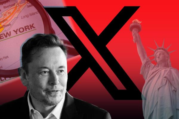Elon Musk, magnante CEO del X corp.