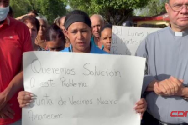 Los comunitarios exigen solución urgente ante riesgo de colapso vial 