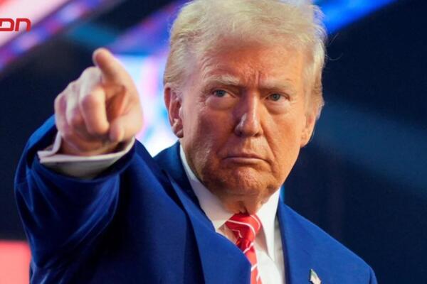 Donald Trump, presidente de los Estados Unidos. 