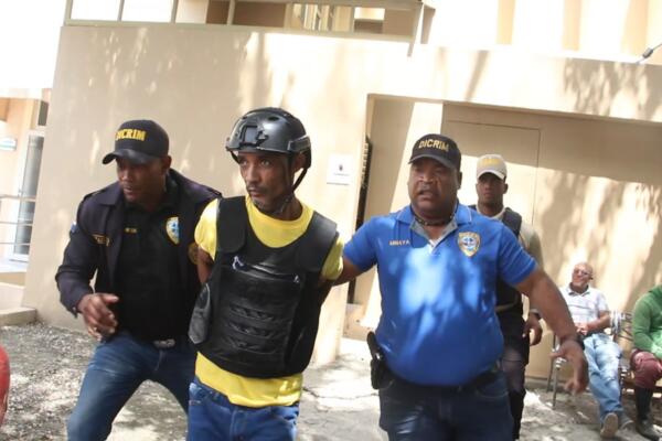 Jairo Javier de la Rosa, acusado de matar motorista para robarle motocicleta. 