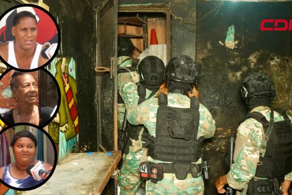Residentes en el sector Capotilla aplauden intervención policial y piden se repita. 