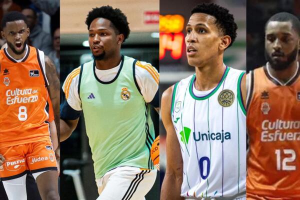 Jean Montero, Andrés Féliz, Tyson Péreez y Joel Soriano, los dominicanos en la semifinal de la Liga Endesa
