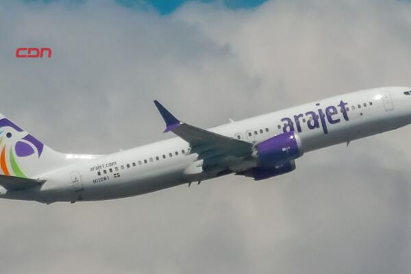 La aerolínea dominicana Arajet.