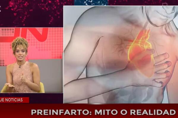 Pamela Féliz aclara qué es el “preinfarto” y advierte sobre los riesgos de ignorar el dolor en el pecho.