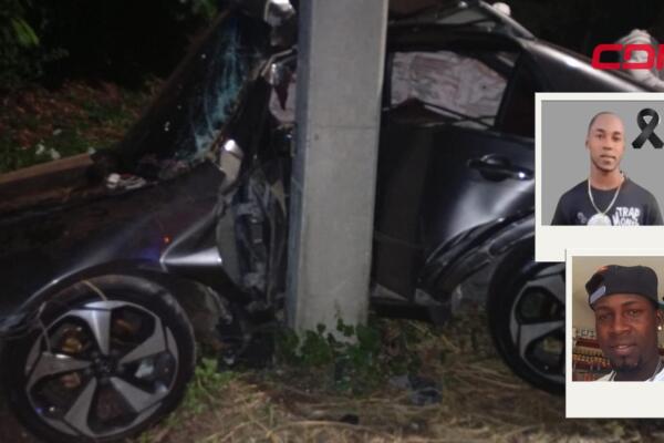 Juan Isidro Bautista y Marilyn Patricio Romero de la Cruz fallecidos en accidentes en la autopista Duarte. 