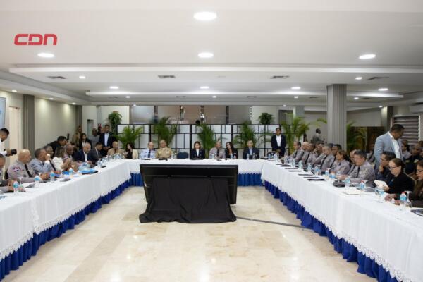 Raquel Peña supervisa avances del Plan de Seguridad Ciudadana.