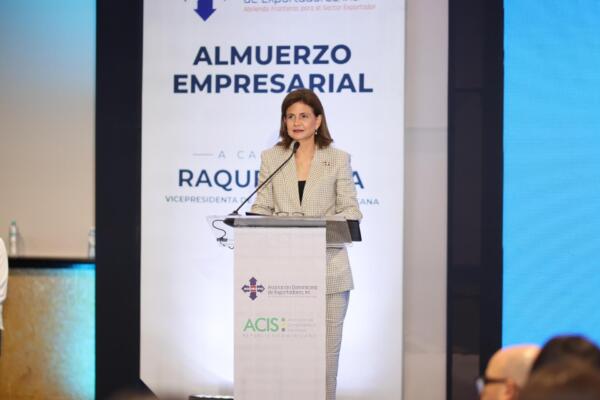 Raquel Peña, Vicepresidenta de la República 
Foto: fuente externa
