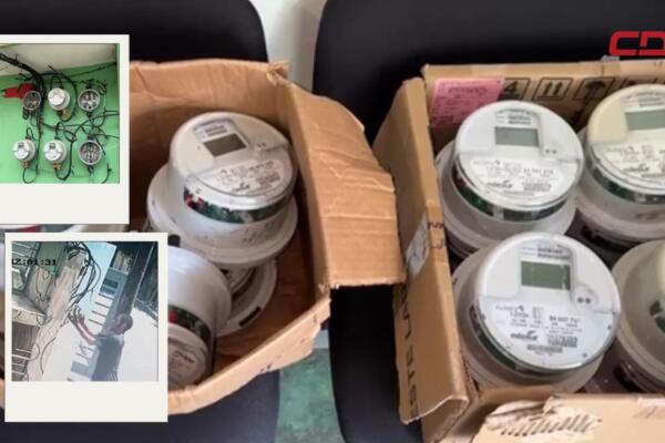 Se presume que los ladrones se enfocan en medidores que están sueltos y sin sello de seguridad. 