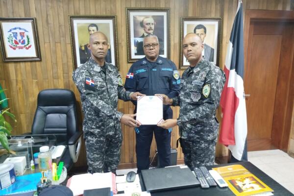 Noel Sosa Paulino asume como nuevo comandante en Moca