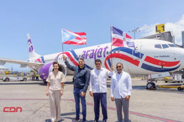 La aerolínea dominicana Arajet, inició oficialmente las operaciones de su nueva ruta desde República Dominicana hacia Puerto Rico.