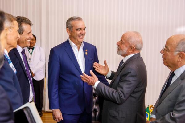 Brasil-Caribe: Abinader y presidente de Brasil sostienen reunión bilateral