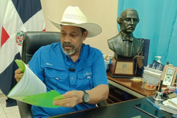 Santiago Riveron, alcalde municipal de Dajabón.