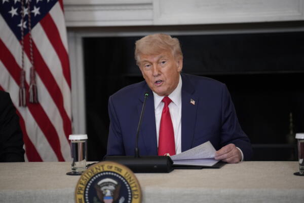 Foto de archivo del presidente Donald Trump