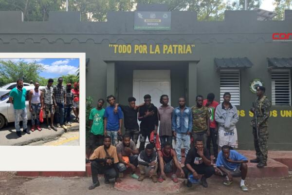 Unos 26 haitianos en condición migratoria irregular. Foto: Fuente externa 