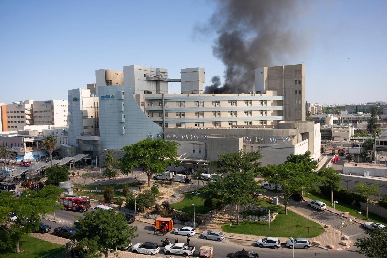 Un misil iraní impacta contra un hospital en el sur de Israel
