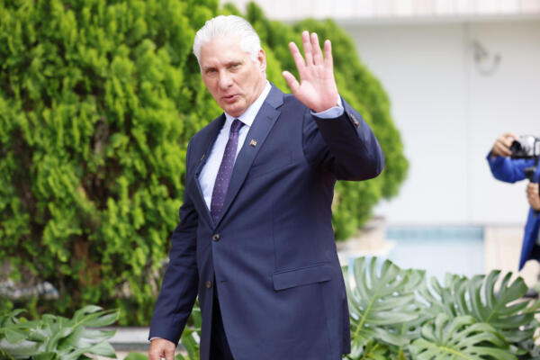 El presidente de Cuba, Miguel Díaz-Canel. EFE/ Bienvenido Velasco