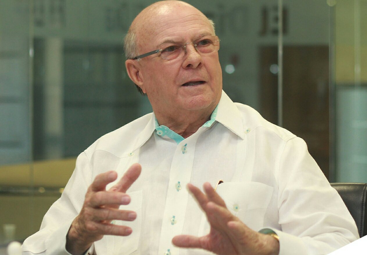 El expresidente de la República, Hipólito Mejía, expresó su descontento ante lo que calificó como un “juego”