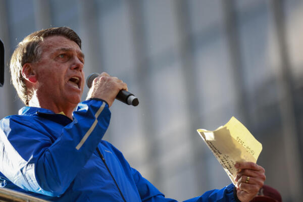 Imagen de archivo del expresidente brasileño Jair Bolsonaro. EFE/ Sebastiao Moreira