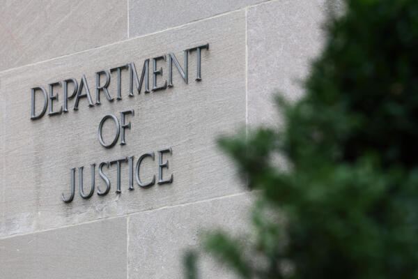 WASHINGTON, DC - JULY 18: The Department of Justice building is seen on July 18, 2025 in Washington, DC. U.S. President Donald Trump announced that he has directed Attorney General Pam Bondi to produce any and all pertinent Grand Jury testimony related to the investigation involving Jeffrey Epstein, subject to Court approval.   Michael M. Santiago/Getty Images/AFP (Photo by Michael M. Santiago / GETTY IMAGES NORTH AMERICA / Getty Images via AFP)