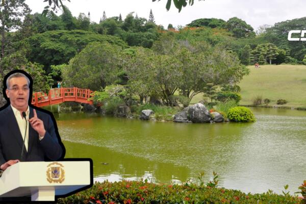 Abinader dice evalúan posibilidad o no de reducción del Jardín Botánico