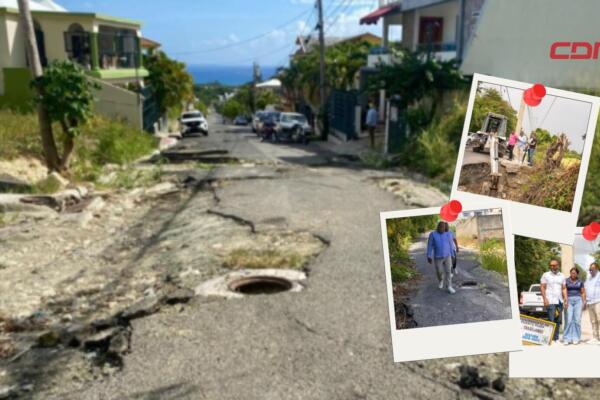 Alcalde Diomedes Roque García (Roquelito) realiza recorrido por áreas afectadas en Puerto Plata. 