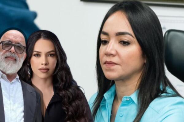 Ángel Martínez e Ingrid Jorge, acusados de difamar a la ministra de Interior y Policía, Faride Raful. 