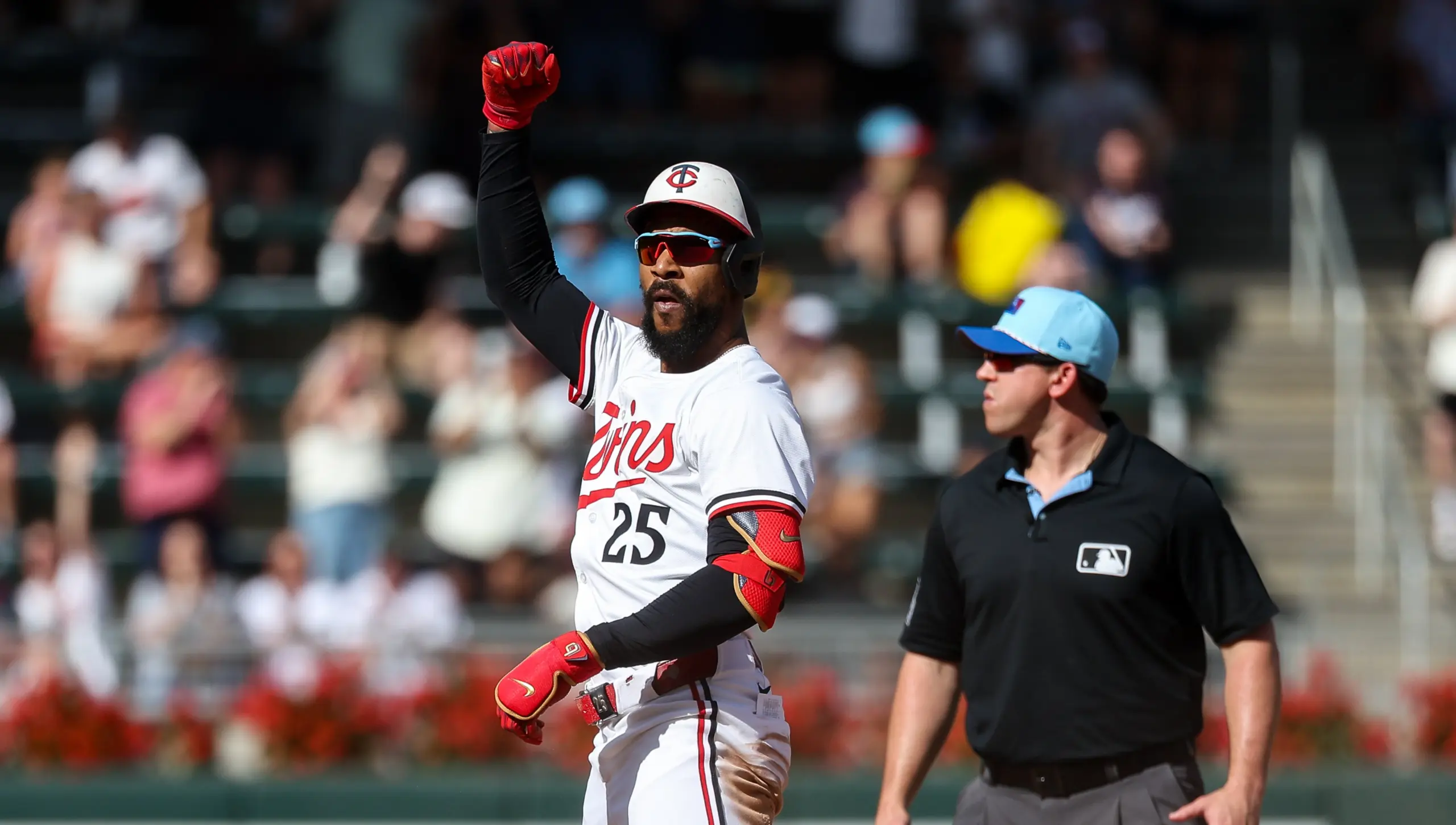 Buxton anunció en una publicación en Instagram el lunes que participará en el T-Mobile Home Run Derby del 2025. Será su primera vez en el evento.