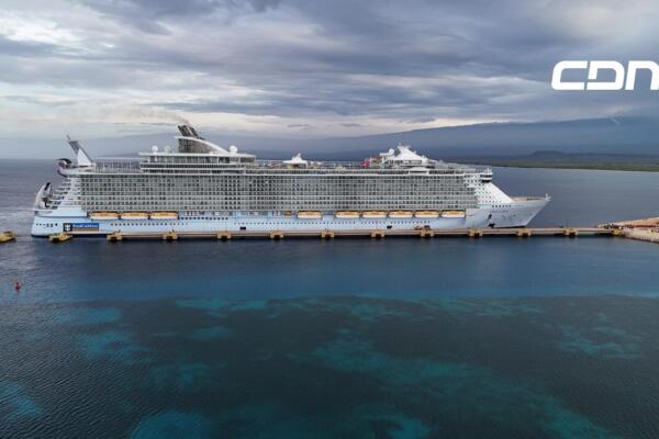 Estas son las claves del desembarco del crucero Oasis of The Seas de la empresa Royal Caribbean en Cabo Rojo, Pedernales. Foto: Fuente Externa
