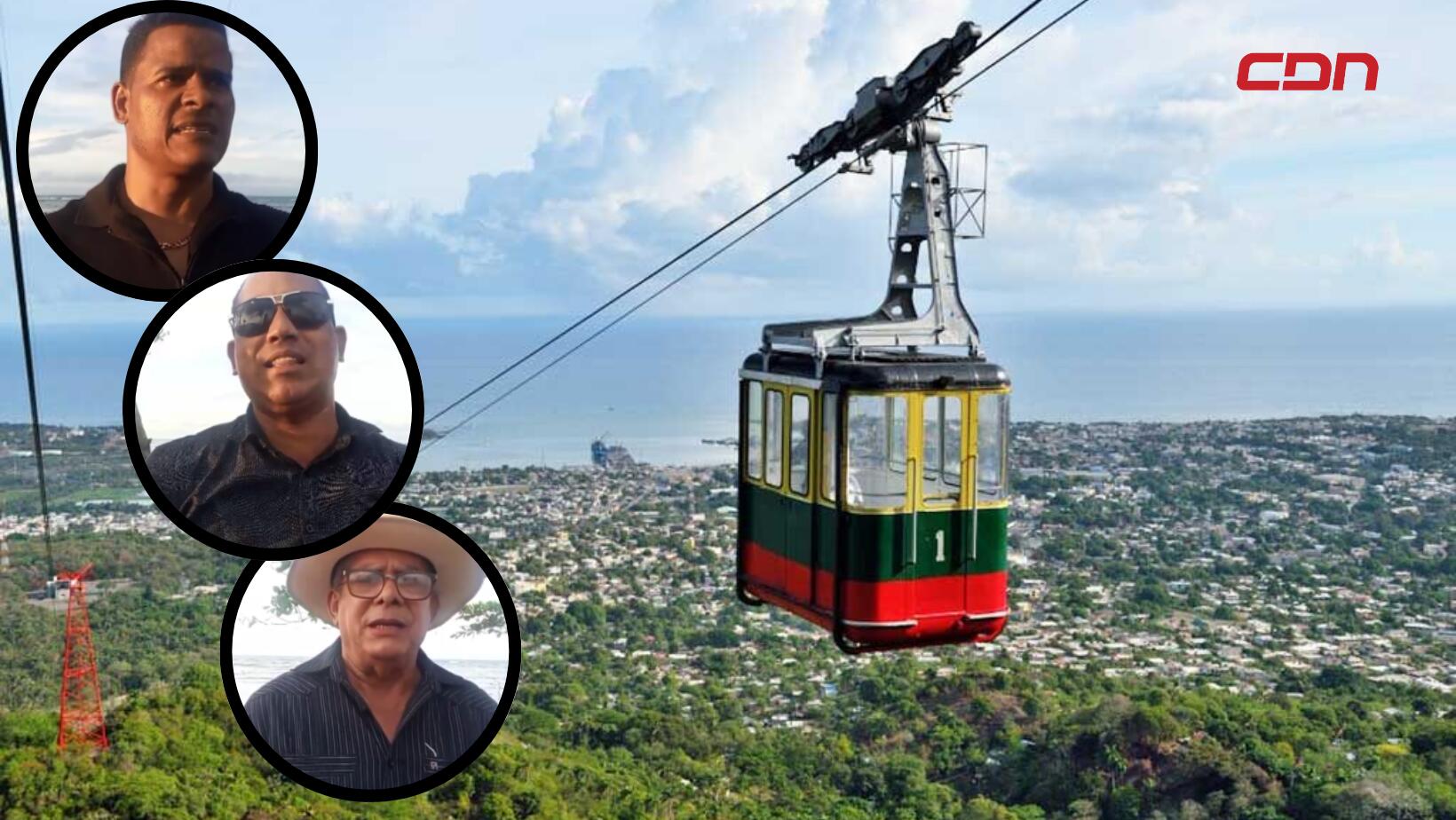 Comerciantes y vendedores del Teleférico de Puerto Plata realizan vigilia en defensa de sus espacios de trabajo