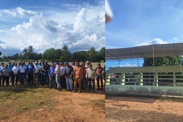 Piden evitar demolición de play de béisbol en comunidad de San Juan de la Maguana. 