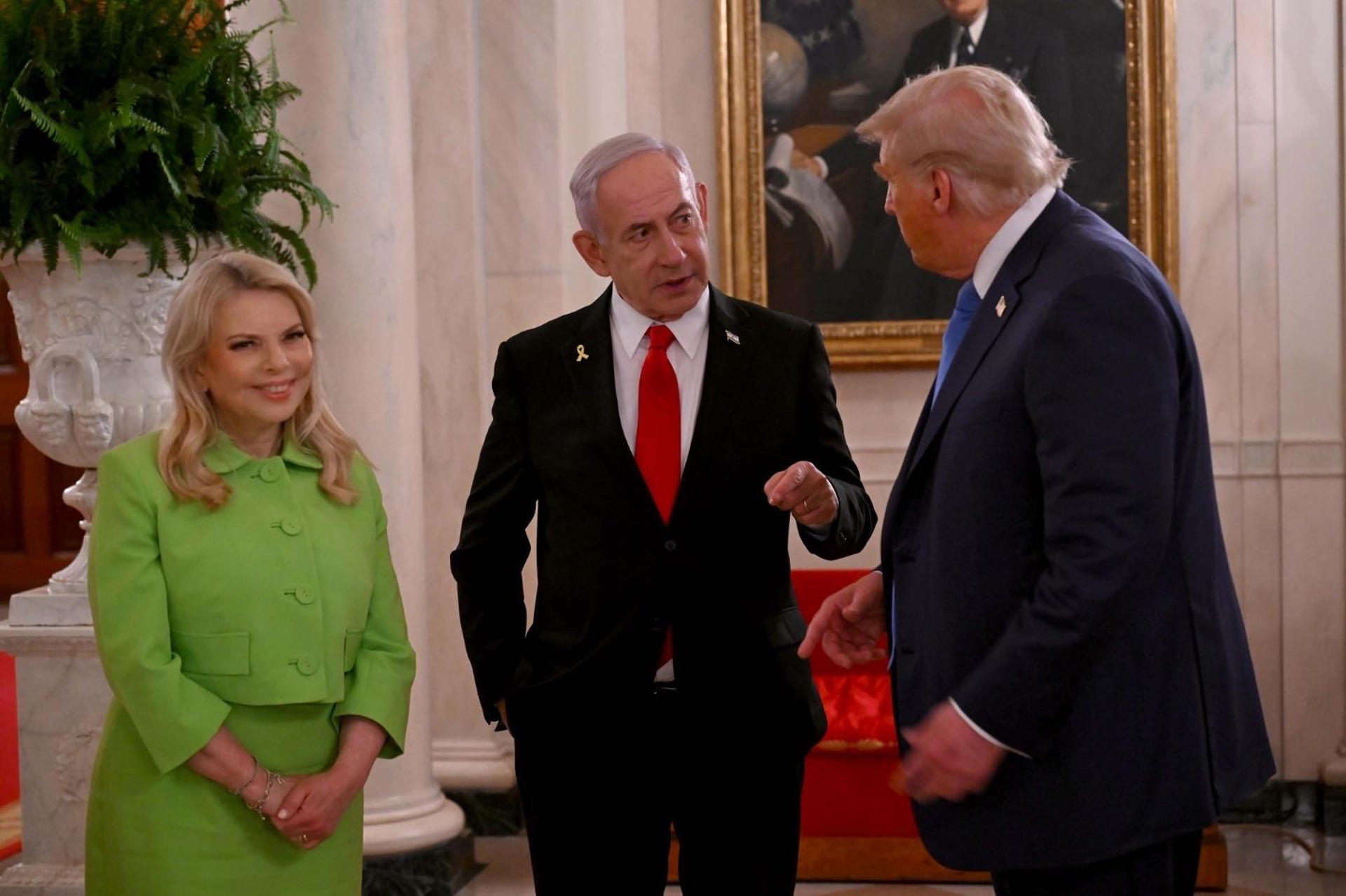 Concluye segundo día de reuniones entre Trump y Netanyahu en la Casa Blanca
