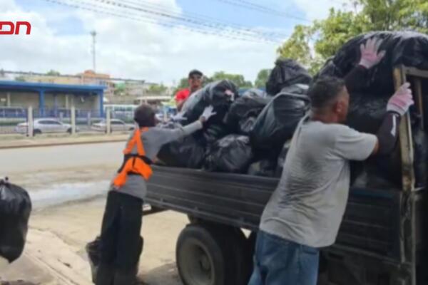 Corporación del Acueducto y Alcantarillado de Santiago (Coraasan) realiza jornada de limpieza. 