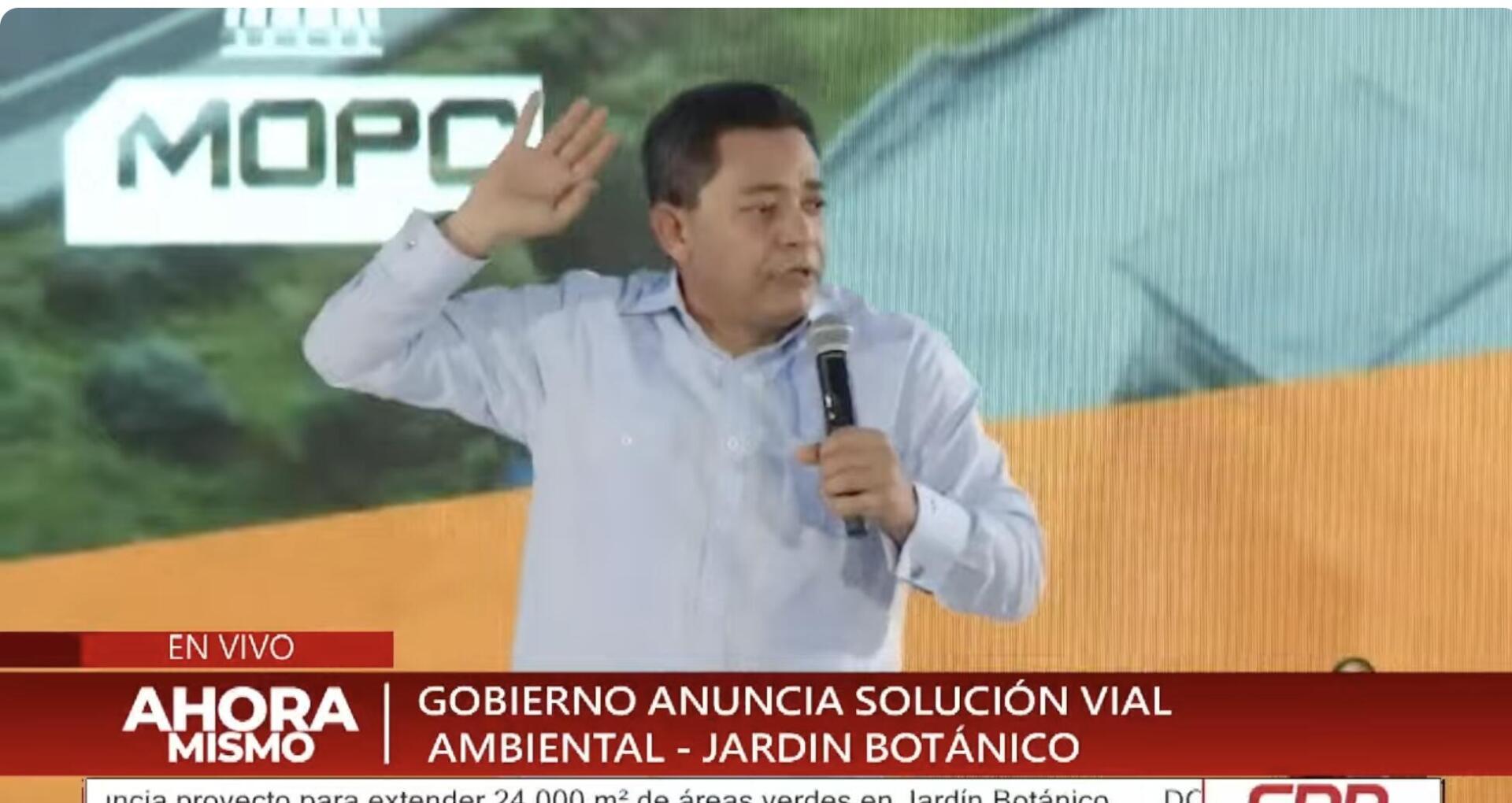 verja Jardín Botánico, parque ambiental arroyo Hondo, movilidad urbana Santo Domingo, Elías Santana, Eduardo Estrella, ampliación República Dominicana, trinchera Jacobo Majluta, tráfico RD, AERODOM fondos obras públicas, soluciones viales sostenibles