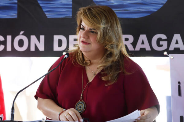 Foto de archivo de la gobernadora de Puerto Rico, Jenniffer González. EFE/Thais Llorca