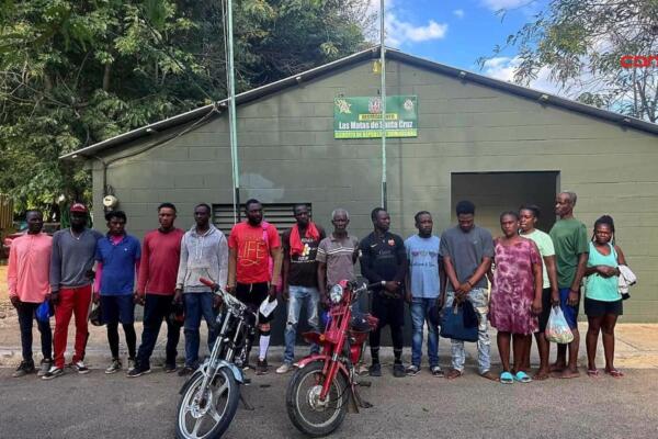 Al arresto se produjo en el municipio Las Matas de Santa Cruz, provincia Montecristi. Foto: Fuente externa 