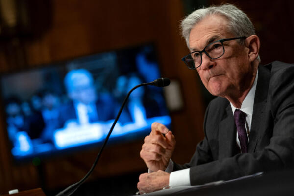 El presidente de la Reserva Federal, Jerome Powell. AFP