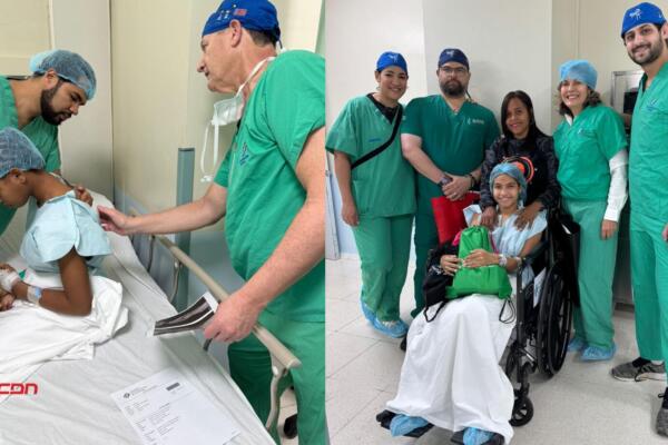 La misión combinó cirugías pediátricas y adultas, docencia médica y fortalecimiento comunitario. Foto: Fuente externa 