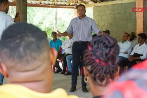 Julio César Valentín Jiminián, presidente del partido Justicia Social (JS).