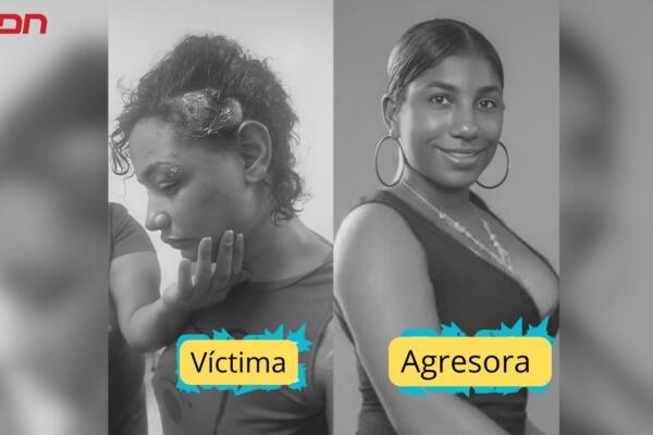La victima asegura fue agredida con un casco de botella, sin embargo la agresora desmiente la versión.