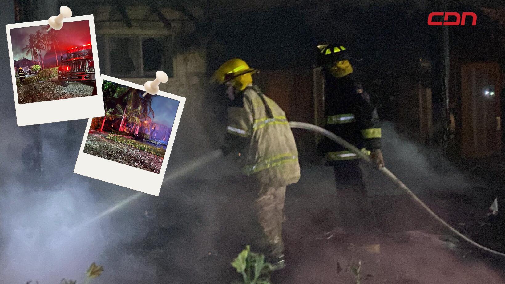 Más de 100 rescatistas sofocan por completo incendio en Cap Cana tras intensa labor nocturna