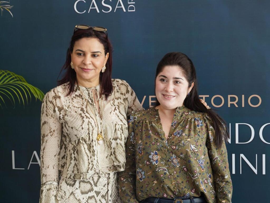 Melkis Diaz y Madelyn Espinal