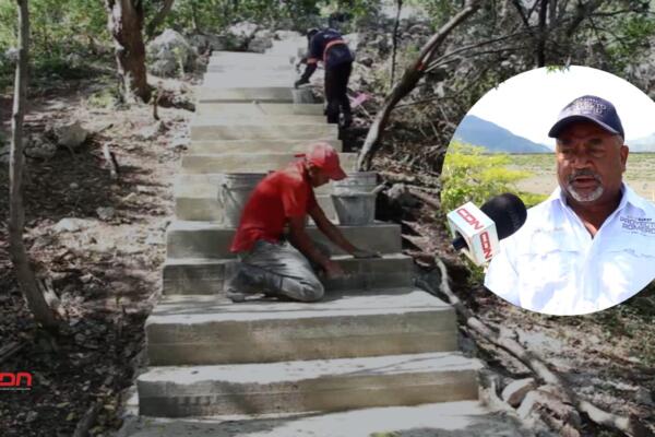 La obra, que tiene por objetivo promover el ecoturismo en la zona. Foto: Fuente externa 