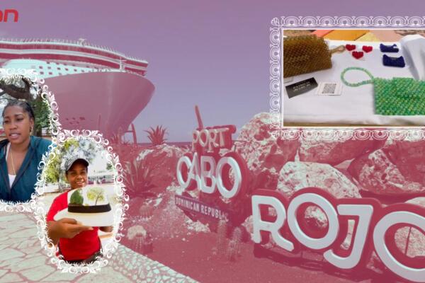 Llegada del crucero Oasis ha dinamizado la economía en Pedernales. 
