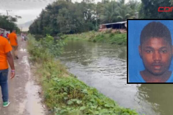 Recuperan cuerpo de joven que murió en canal de riego en Santiago. 
